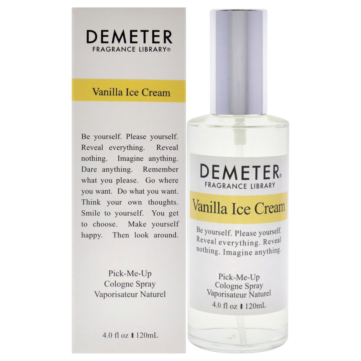 Demeter Vanilla Ice Cream by Demeter for Women 4 oz Cologne Spray