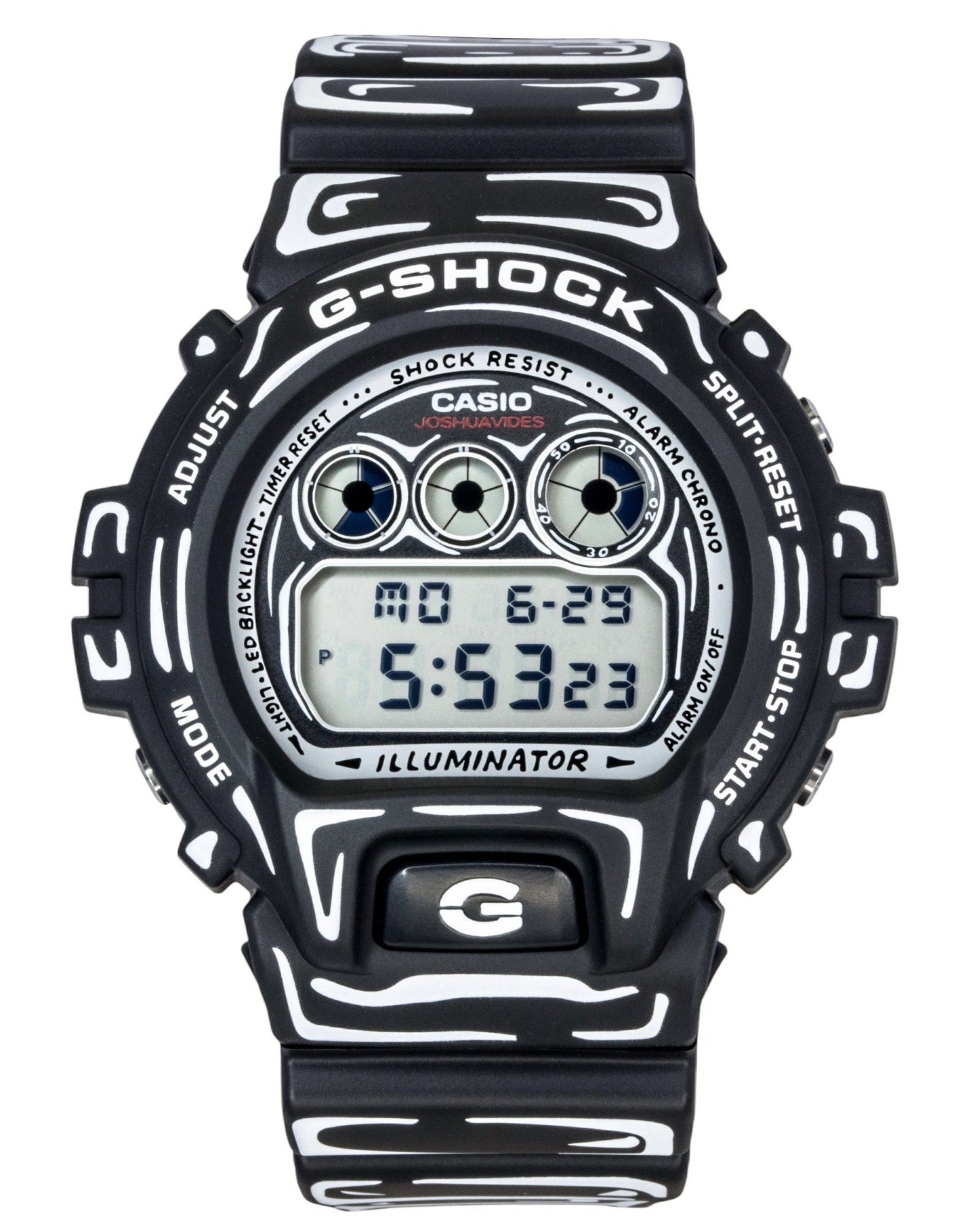 Casio G-Shock Digital Resin Strap Quartz DW-6900JV-1 200M Men's Watch