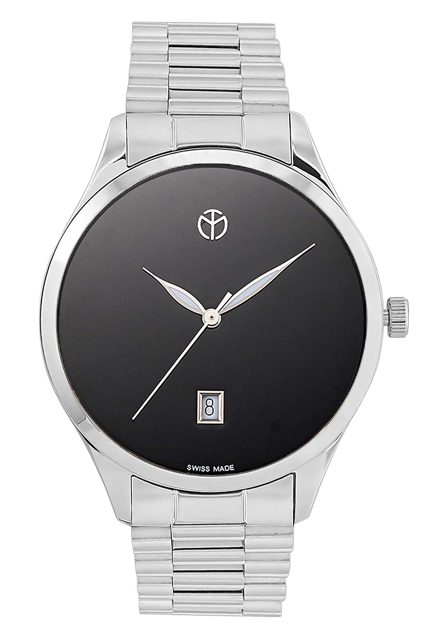 Mathey-Tissot Urban Metal Black Dial Quartz H411MNM Men's Watch
