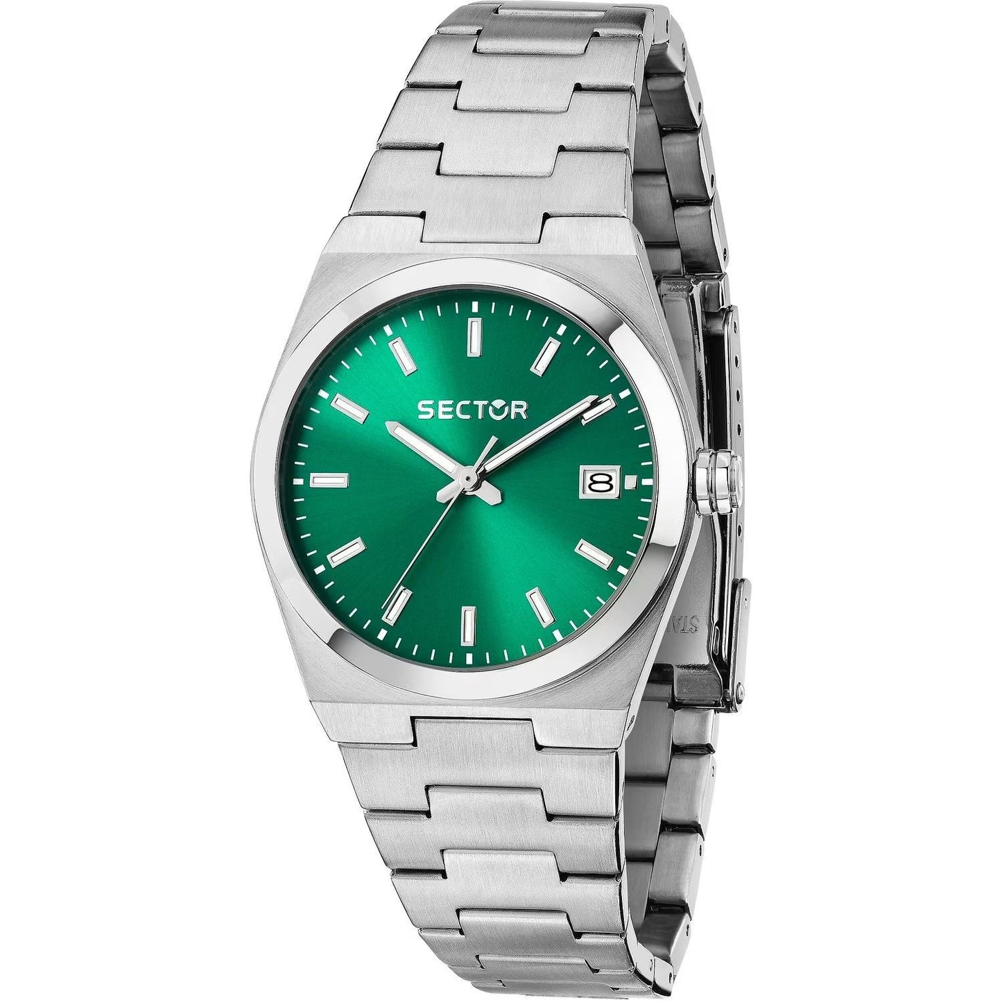Sector C300 Stainless Steel Green Dial Quartz R3253301504 Women's Watch