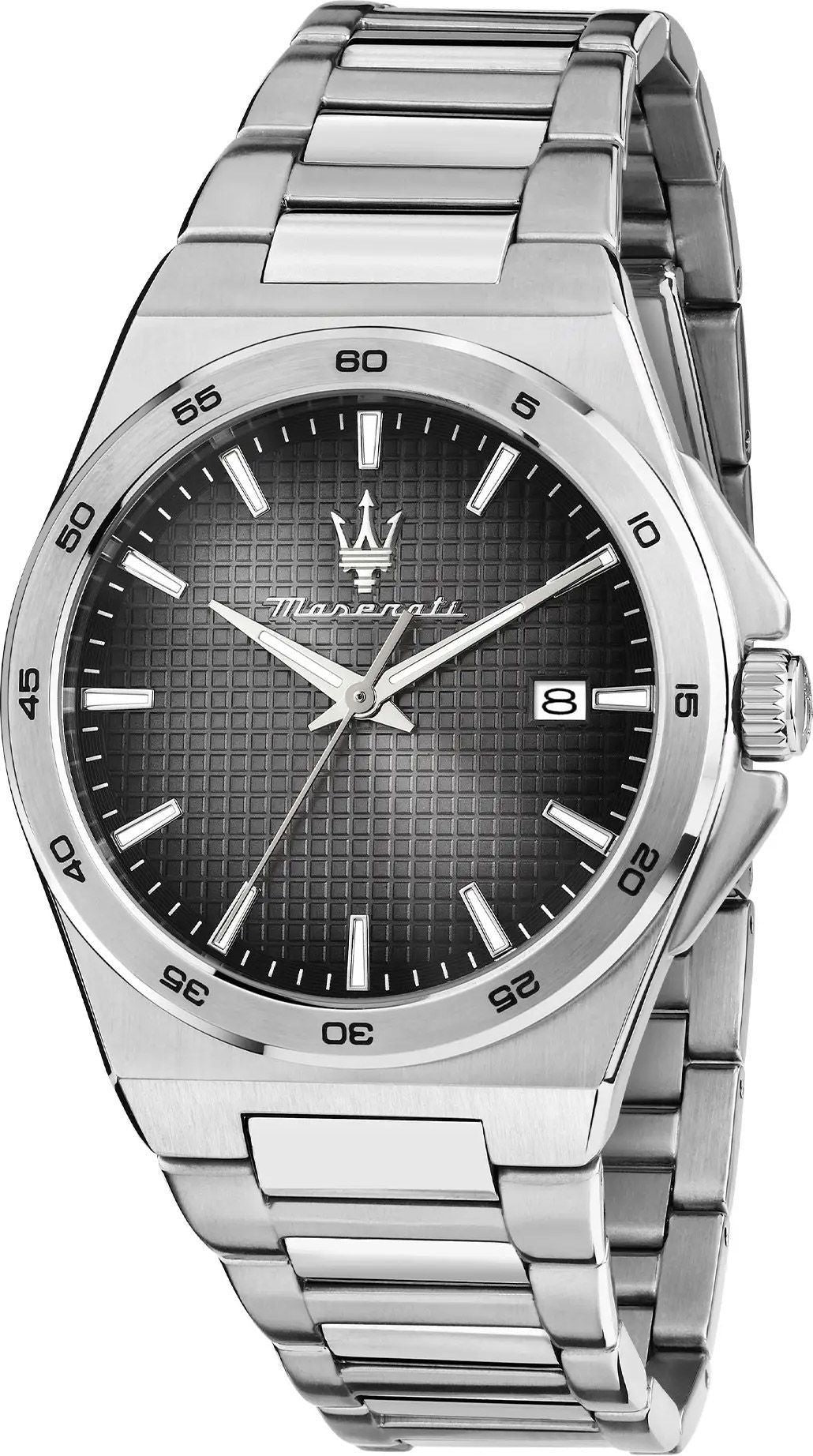 Maserati Velocita Stainless Steel Black Dial Quartz R8853153004 Men's Watch