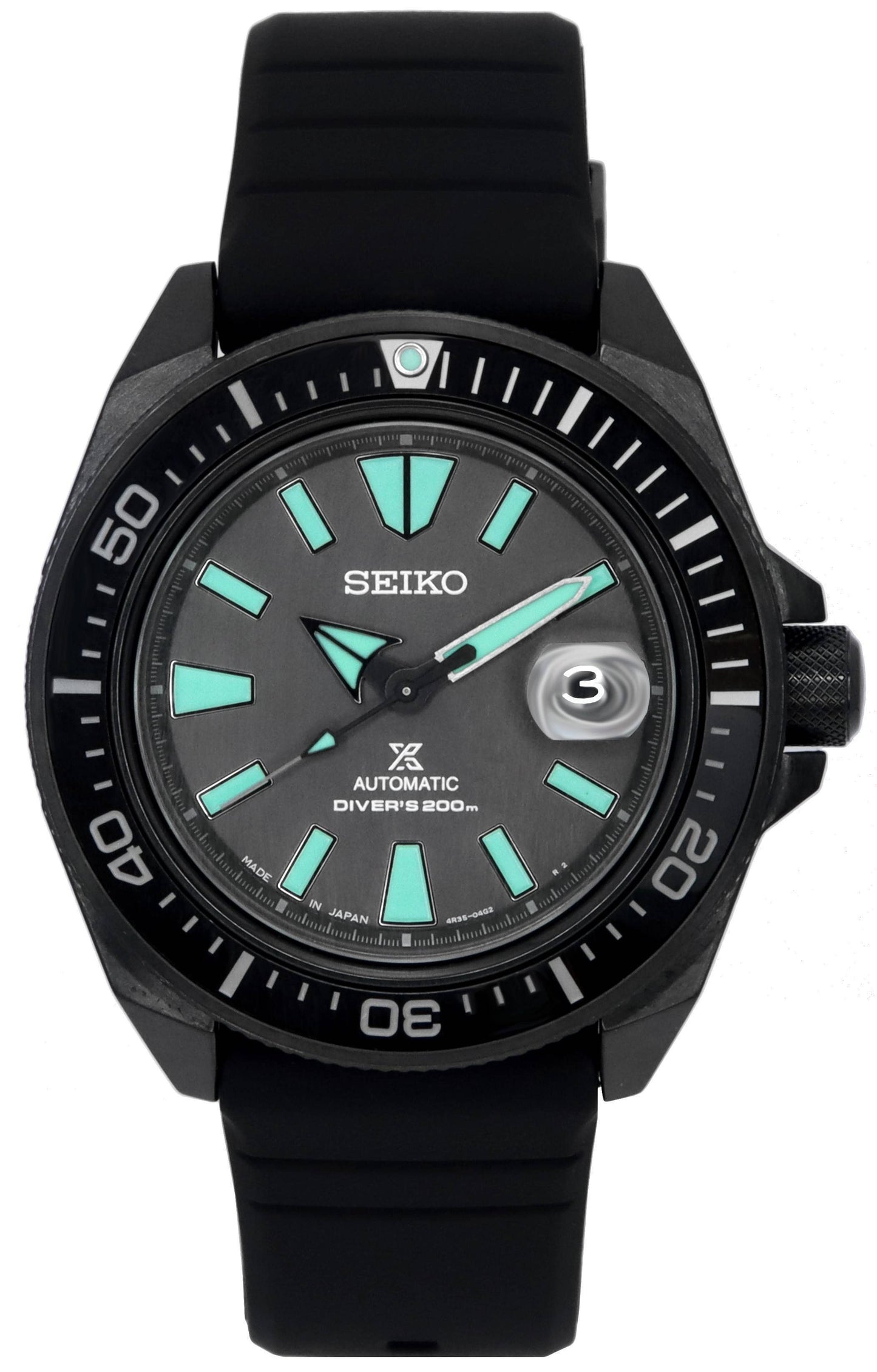 Refurbished Seiko Prospex Samurai Black Series Limited Edition Automatic Diver's SRPH97J1 200M Men's Watch