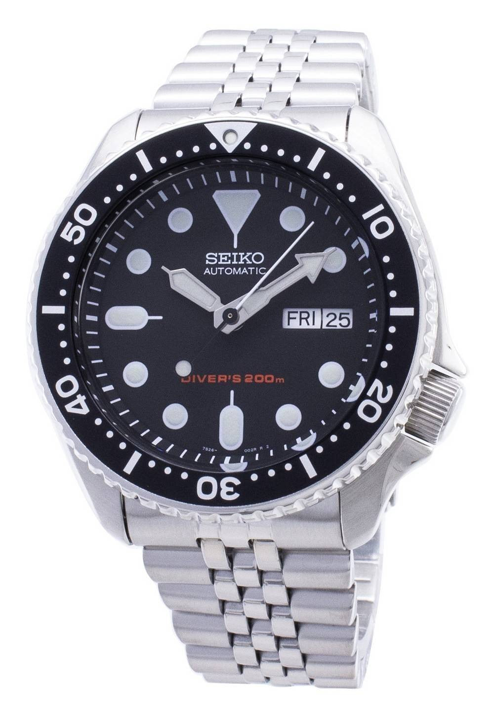 Refurbished Seiko Automatic Divers SKX007K2 Men's Watch