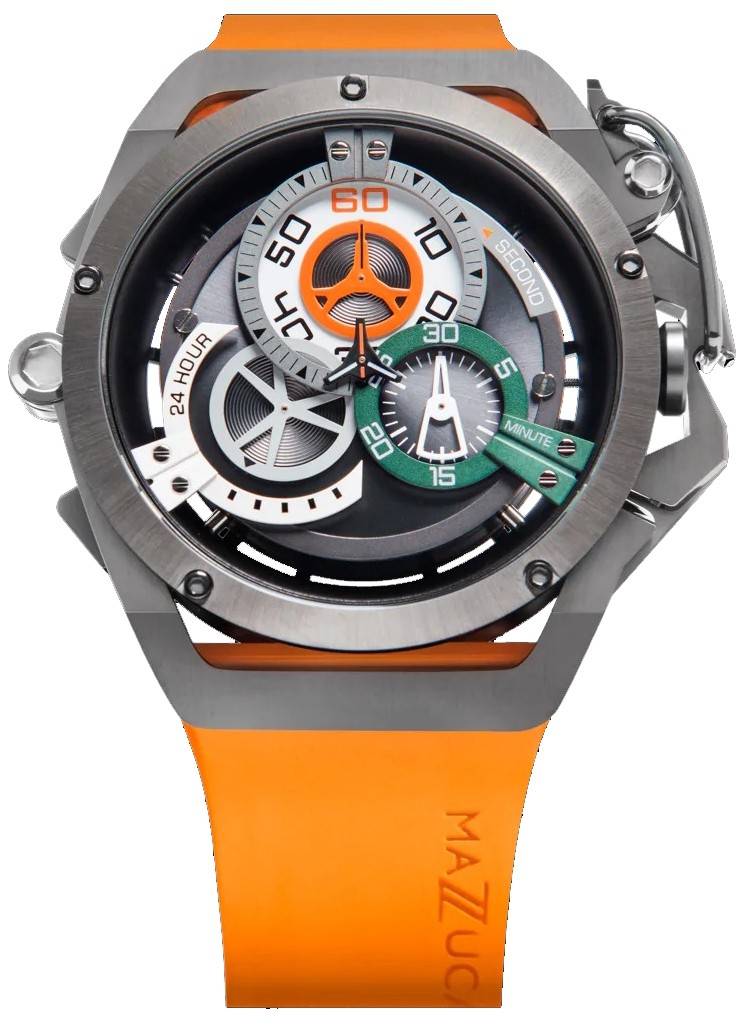 Mazzucato Rim Sport Reversible Chronograph Twin Dial Automatic 05-OR5555 Men's Watch