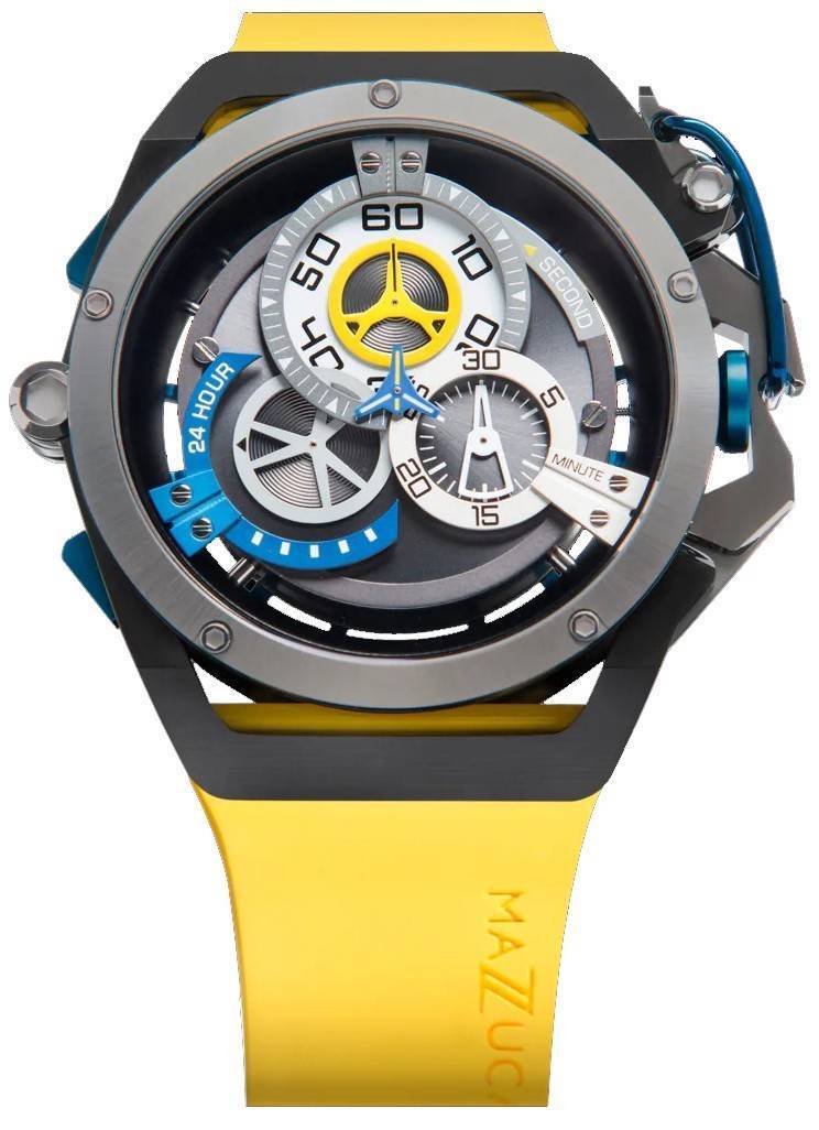 Mazzucato Rim Sport Reversible Chronograph Twin Dial Automatic 06-YL654 Men's Watch