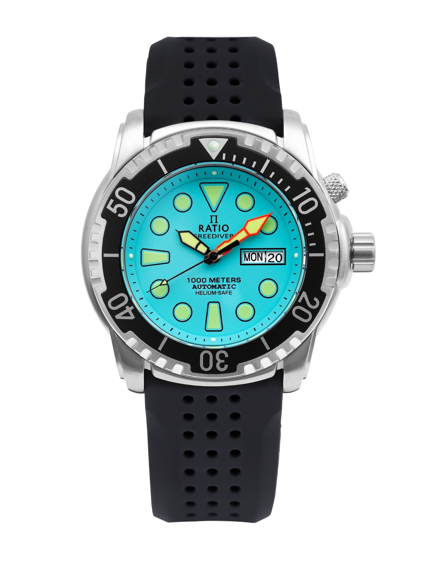 Ratio FreeDiver Helium-Safe 1000M Sapphire Automatic 1068HA90-34VA-IBLU Men's Watch