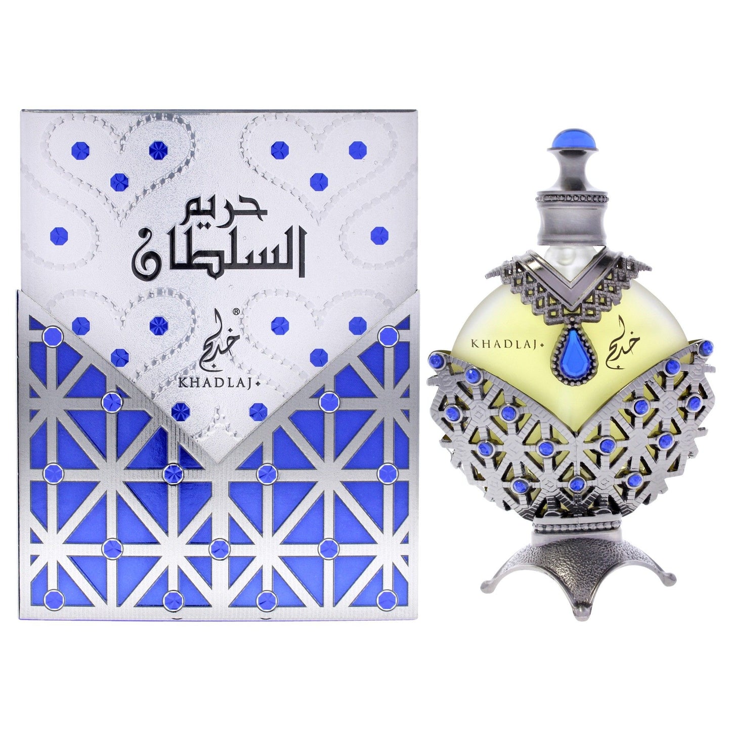 Khadlaj Hareem Al Sultan - Antique Blue for Women 1.16 oz Concentrated Perfume Oil