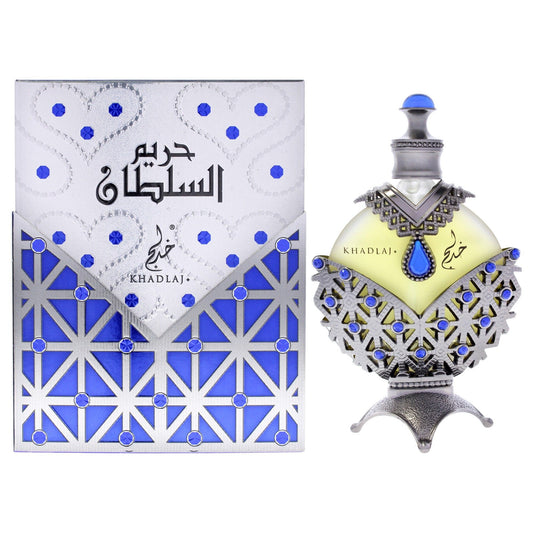 Khadlaj Hareem Al Sultan - Antique Blue for Women 1.16 oz Concentrated Perfume Oil
