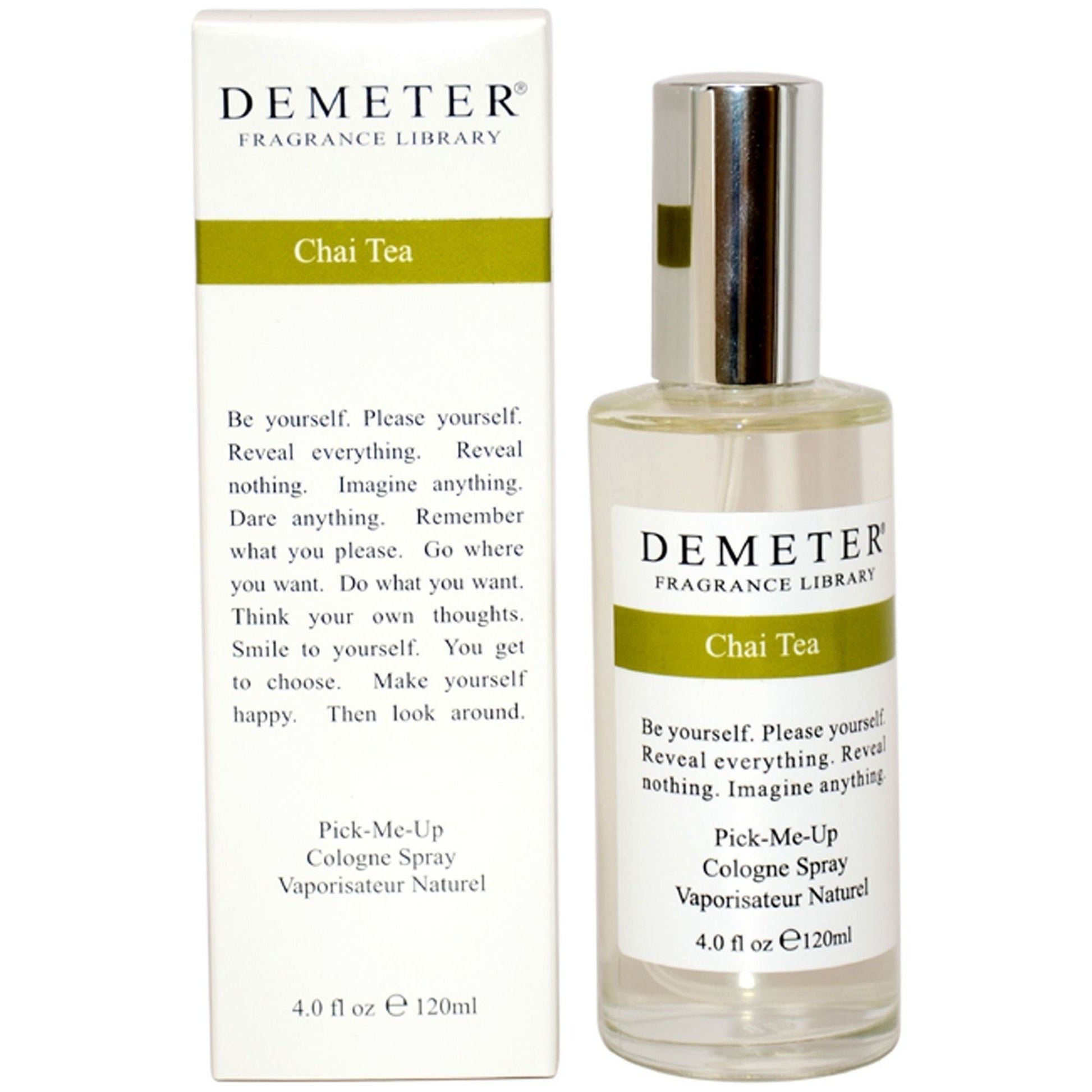 Demeter Chai Tea for Women 4 oz Cologne Spray
