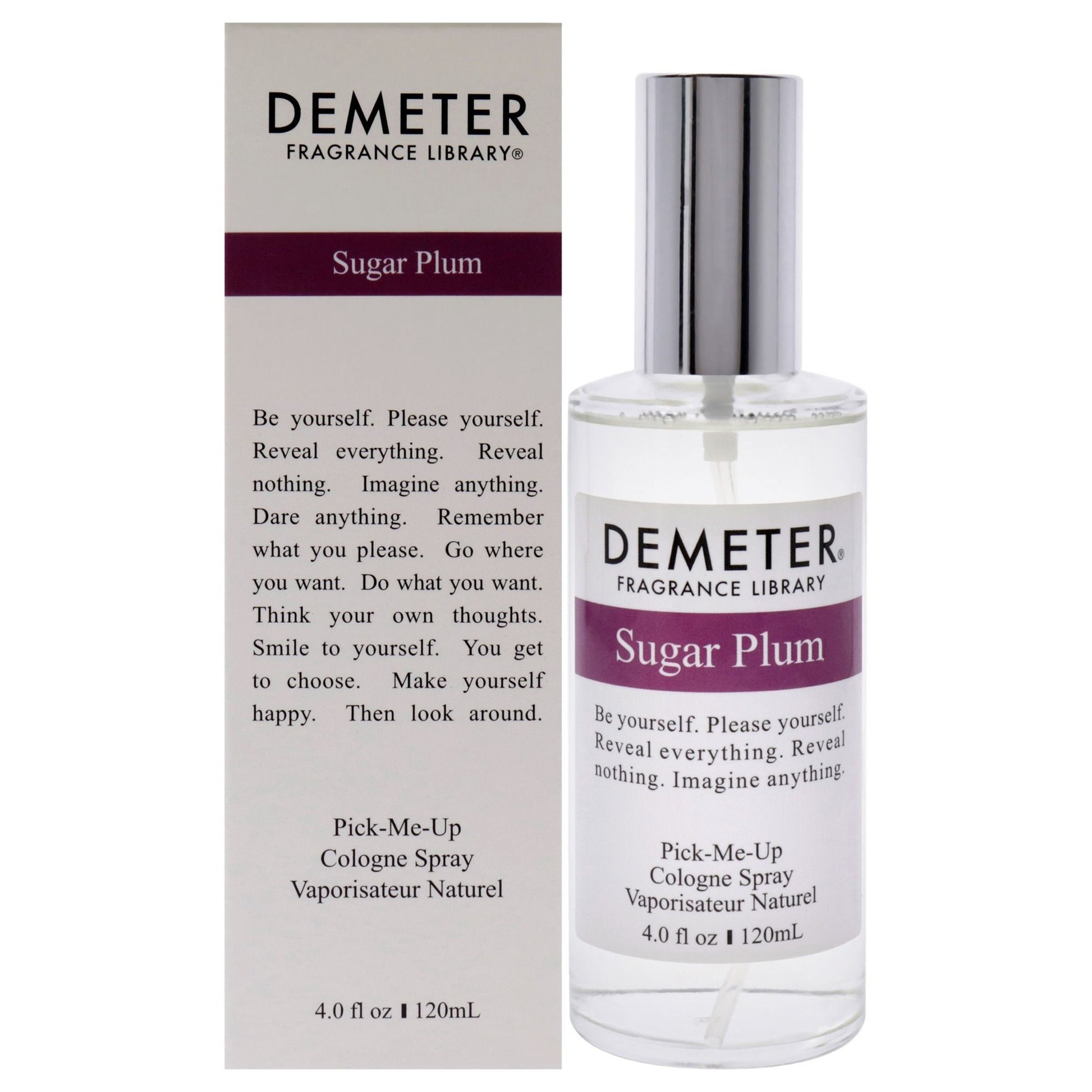 Demeter Sugar Plum by Demeter for Unisex 4 oz Cologne Spray