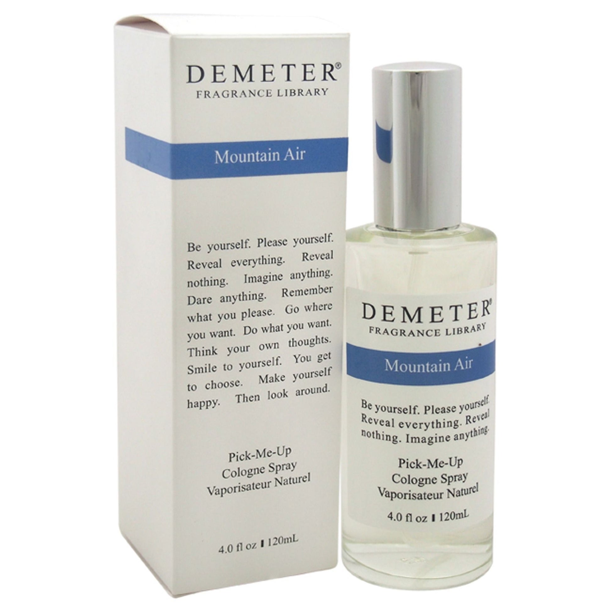 Demeter Mountain Air by Demeter for Unisex 4 oz Cologne Spray