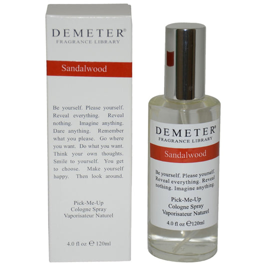 Demeter Sandalwood by Demeter for Unisex 4 oz Cologne Spray