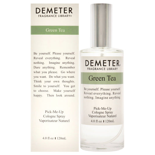 Demeter Green Tea for Unisex - 4 oz Cologne Spray