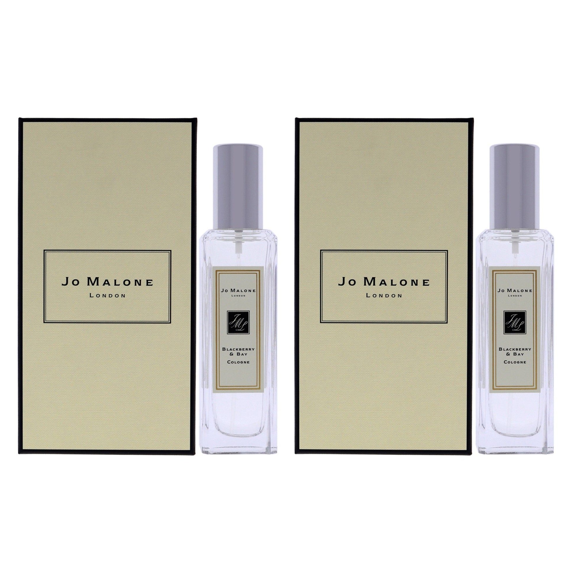 Jo Malone Blackberry and Bay for Women 1 oz Cologne Spray Pack of 2
