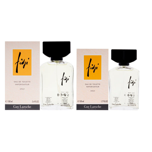 Guy Laroche Fidji Kit for Women 2 Pc 3.4oz EDT Spray 1.7oz EDT Spray