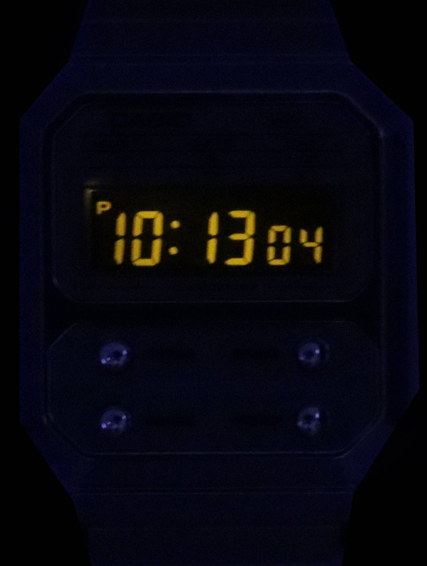 Casio Vintage Digital Stainless Steel Quartz A100WE-7B A100WE-7B Unisex Watch