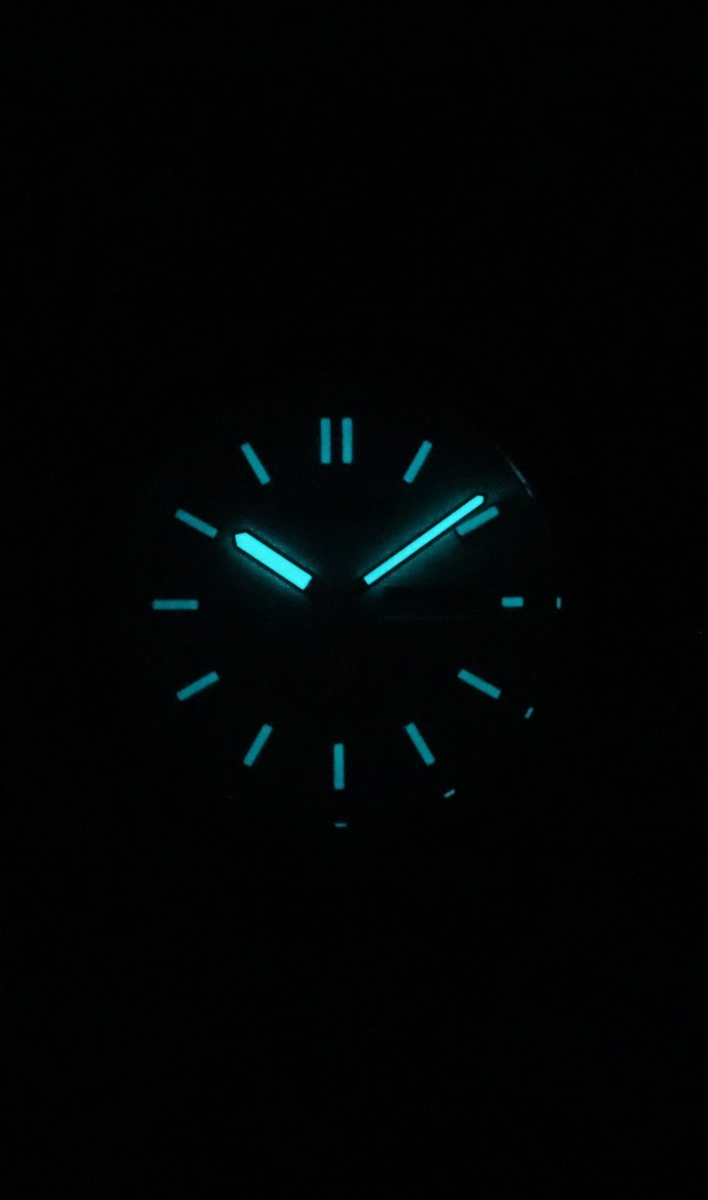 Citizen Zenshin Super Titanium Turquoise Dial Eco-Drive AW0130-85M 100M Men's Watch