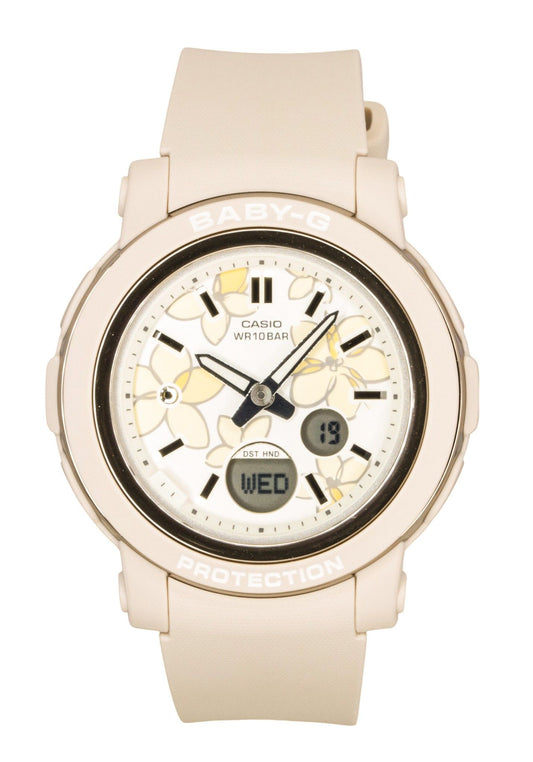 Casio Baby-G Analog Digital Resin Strap Multicolor Dial Quartz BGA-290FL-4A 100M Women's Watch