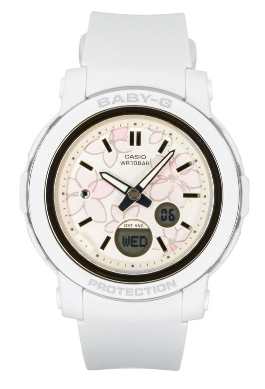 Casio Baby-G Analog Digital Resin Strap Multicolor Dial Quartz BGA-290FL-7A 100M Women's Watch