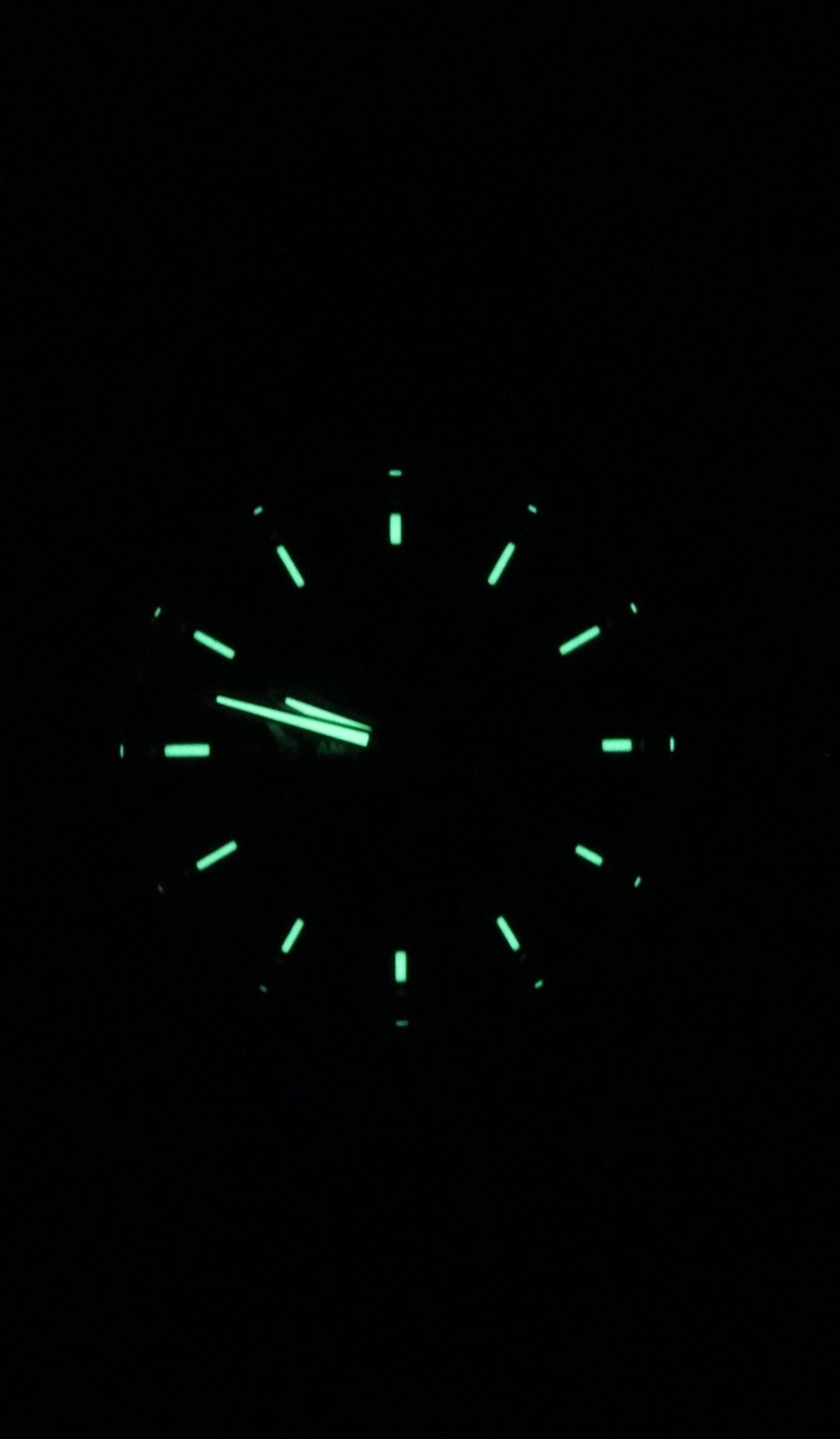 Citizen Radio Controlled Moon Phase Super Titanium Green Dial Eco-Drive BY1010-81X 100M Men's Watch