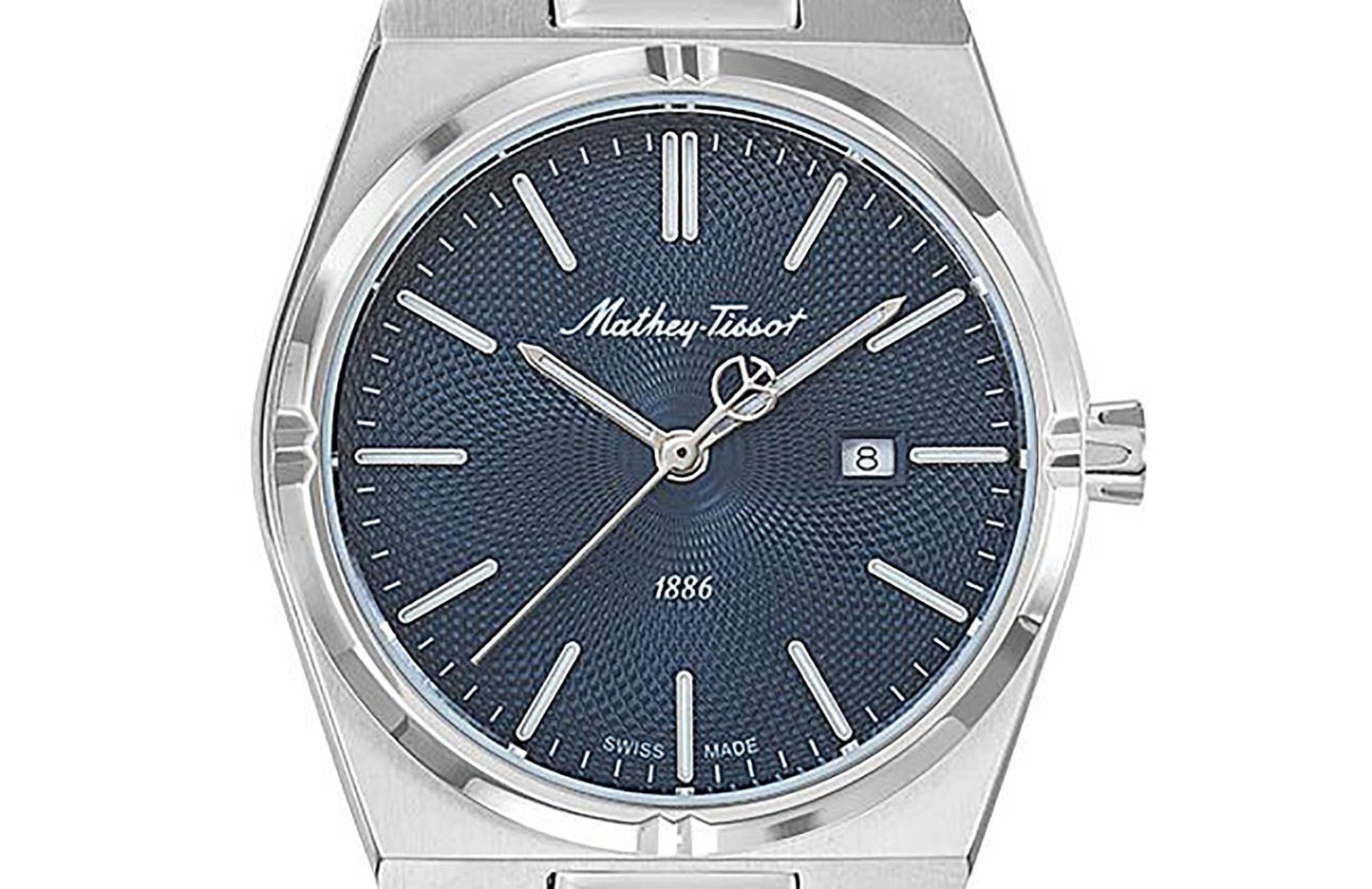 Mathey-Tissot Zeus Stainless Steel Blue Dial Quartz D118ABU Women's Watch