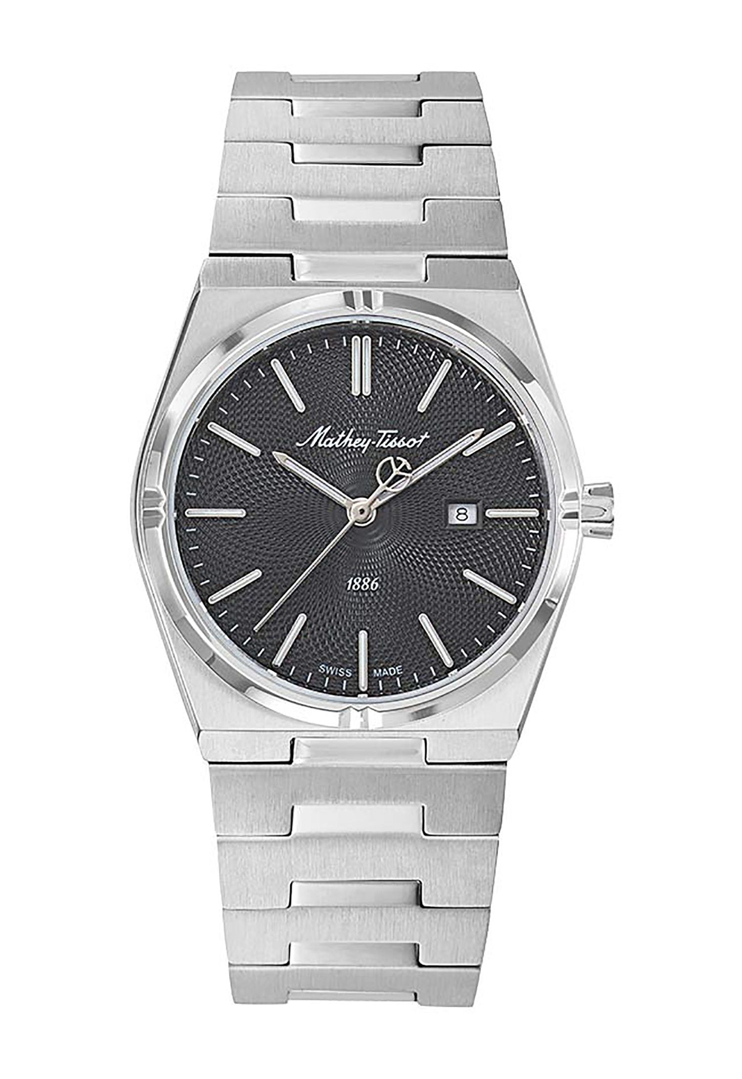 Mathey-Tissot Zeus Stainless Steel Black Dial Quartz D118AN Women's Watch