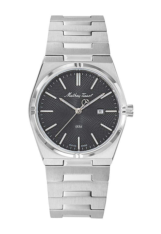 Mathey-Tissot Zeus Stainless Steel Black Dial Quartz D118AN Women's Watch