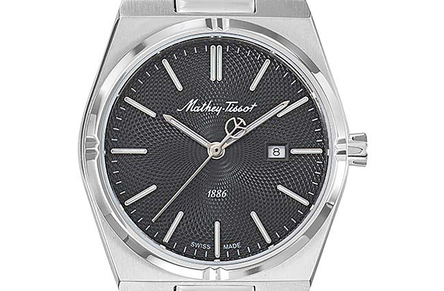 Mathey-Tissot Zeus Stainless Steel Black Dial Quartz D118AN Women's Watch
