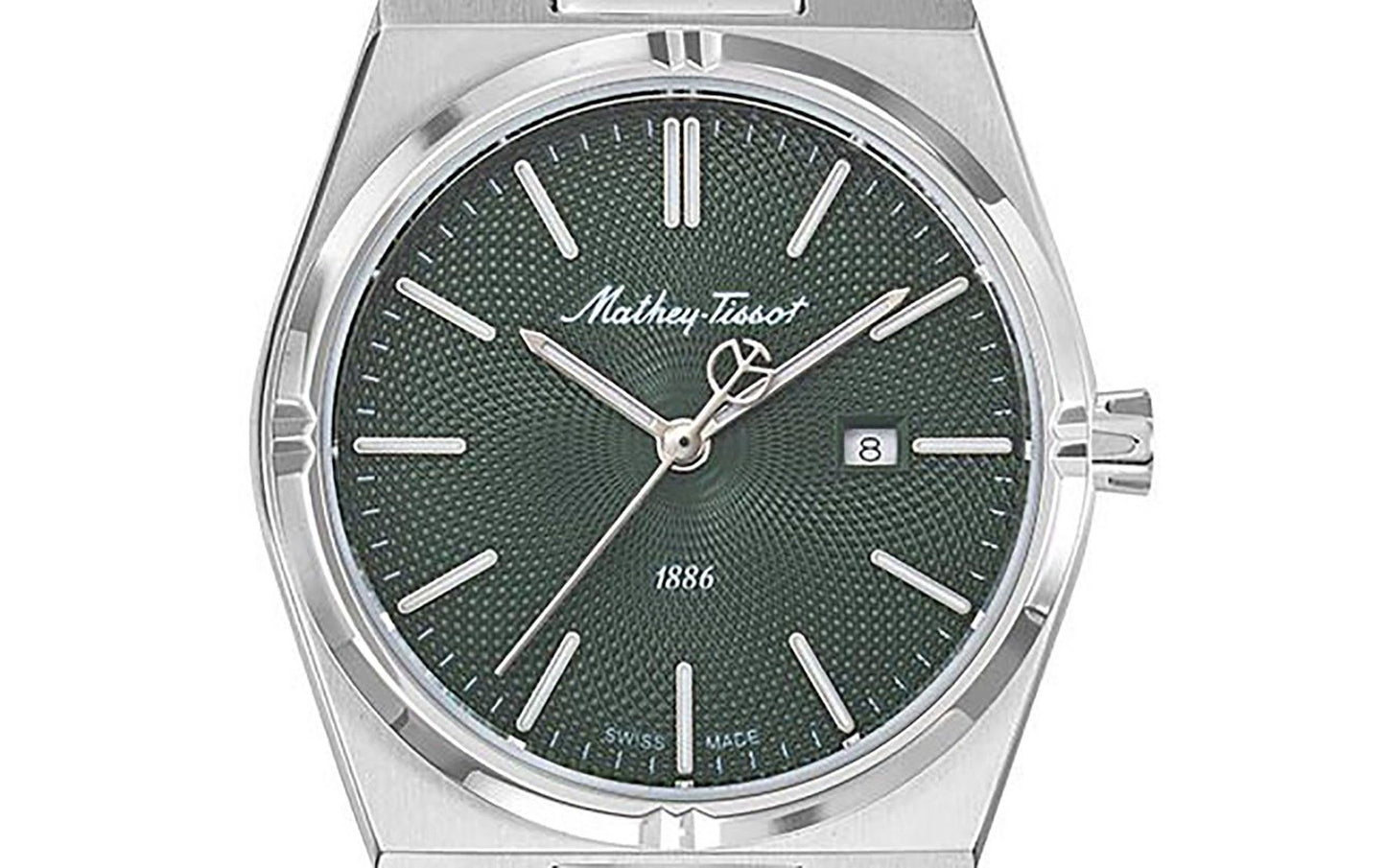 Mathey-Tissot Zeus Stainless Steel Green Dial Quartz D118AV Women's Watch