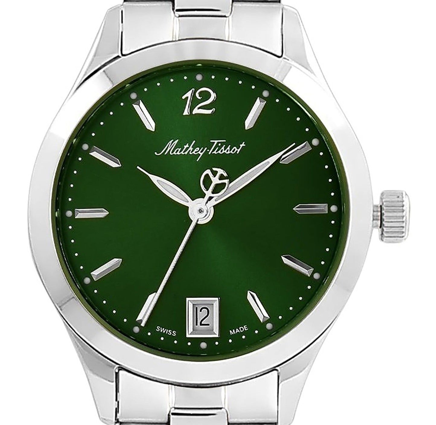 Mathey-Tissot Urban Stainless Steel Green Dial Quartz D411MAV Women's Watch