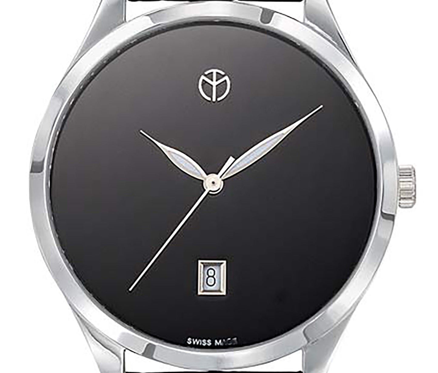 Mathey-Tissot Urban Leather Strap Black Dial Quartz D411NM Women's Watch