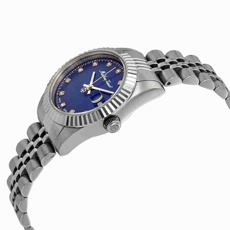 Mathey-Tissot Mathy III Stainless Steel Blue Dial Quartz D810ABU Women's Watch