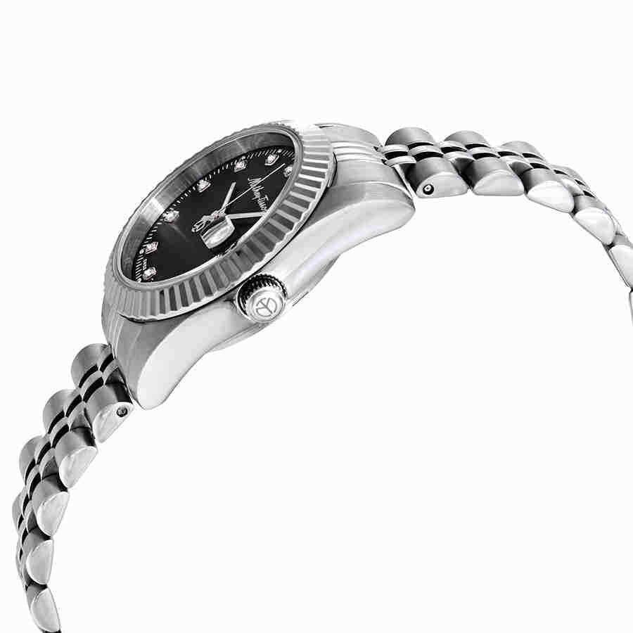 Mathey-Tissot Mathy III Stainless Steel Black Dial Quartz D810AN Women's Watch
