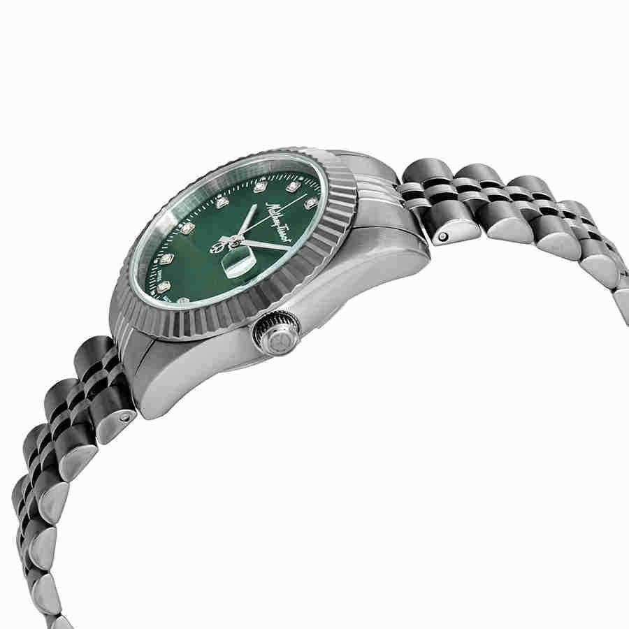 Mathey-Tissot Mathy III Stainless Steel Green Dial Quartz D810AV Women's Watch
