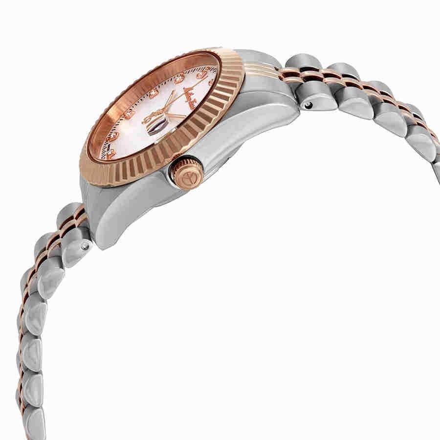 Mathey-Tissot Mathy III Two Tone Stainless Steel White Dial Quartz D810RA Women's Watch