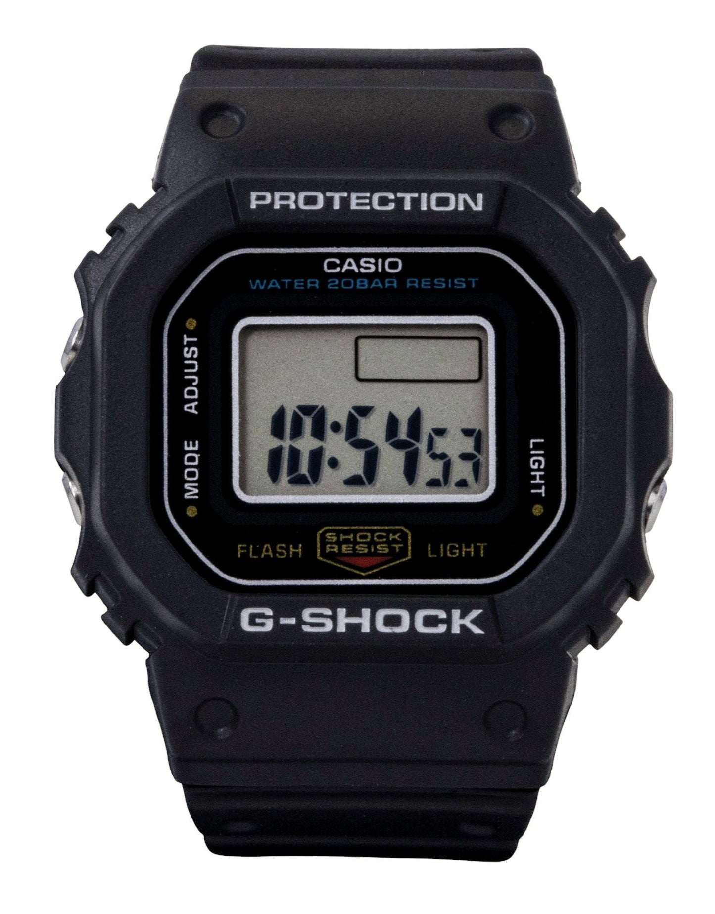 Casio G-Shock Nano Digital Black Bio-Based Resin Strap Quartz DWN-5600-1 200M Unisex Watch
