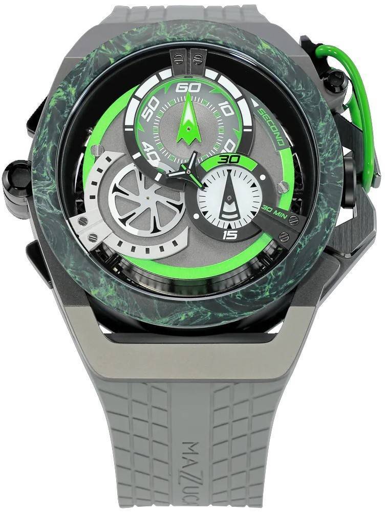 Mazzucato Rim Monza Reversible Chronograph Twin Dial Automatic F1-GY361 Men's Watch