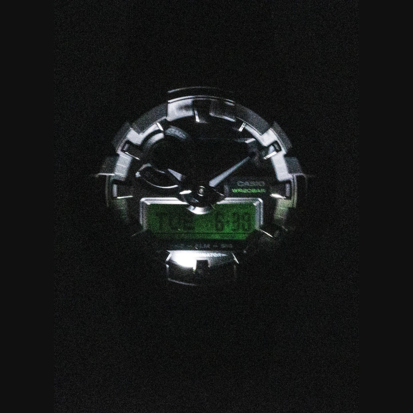 Casio G-Shock Analog Digital Black Dial Resin Quartz GA-700BEG-1A 200M Men's Watch