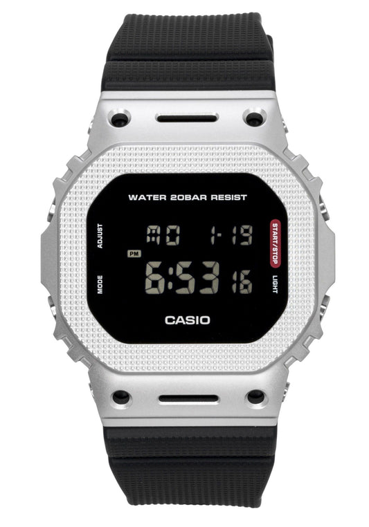 Casio G-Shock G-Steel Digital Bio-Based Resin Strap Quartz GM-5600M-1 200M Men's Watch