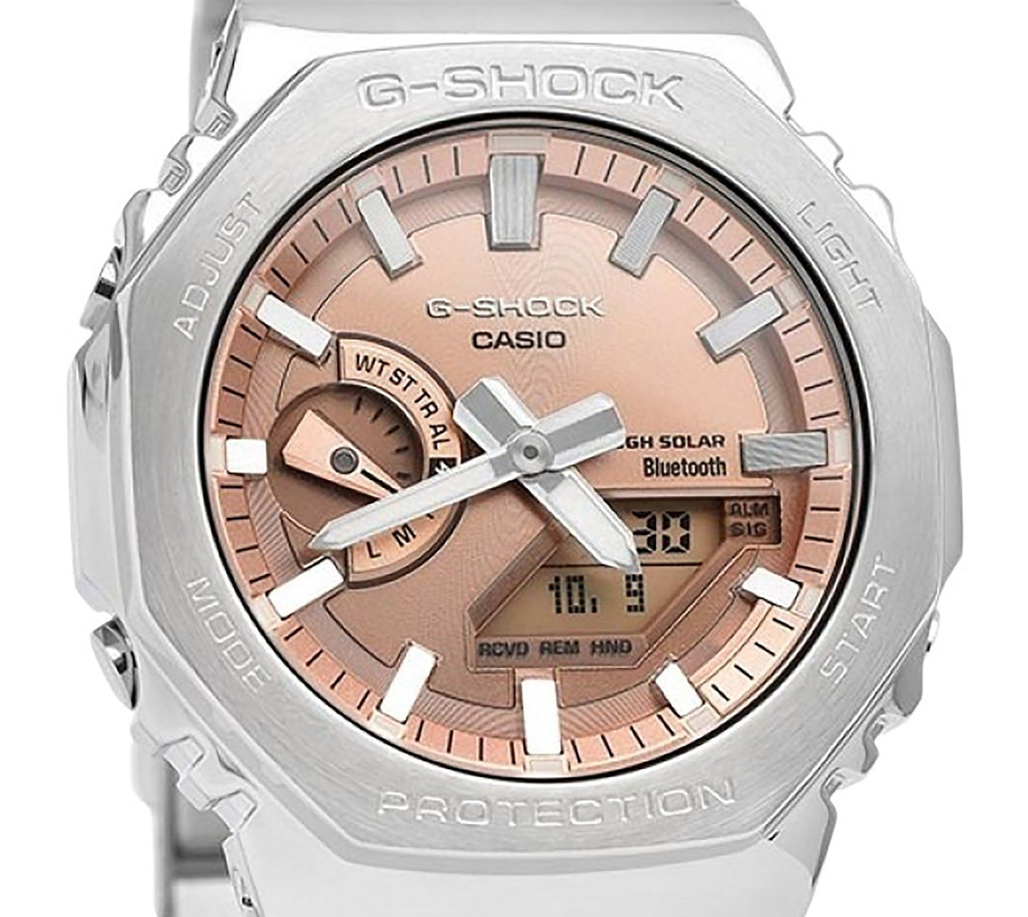 Casio G-Shock Full Metal Analog Digital Smartphone Link Copper Dial Tough Solar GM-B2100AD-5A 200M Men's Watch