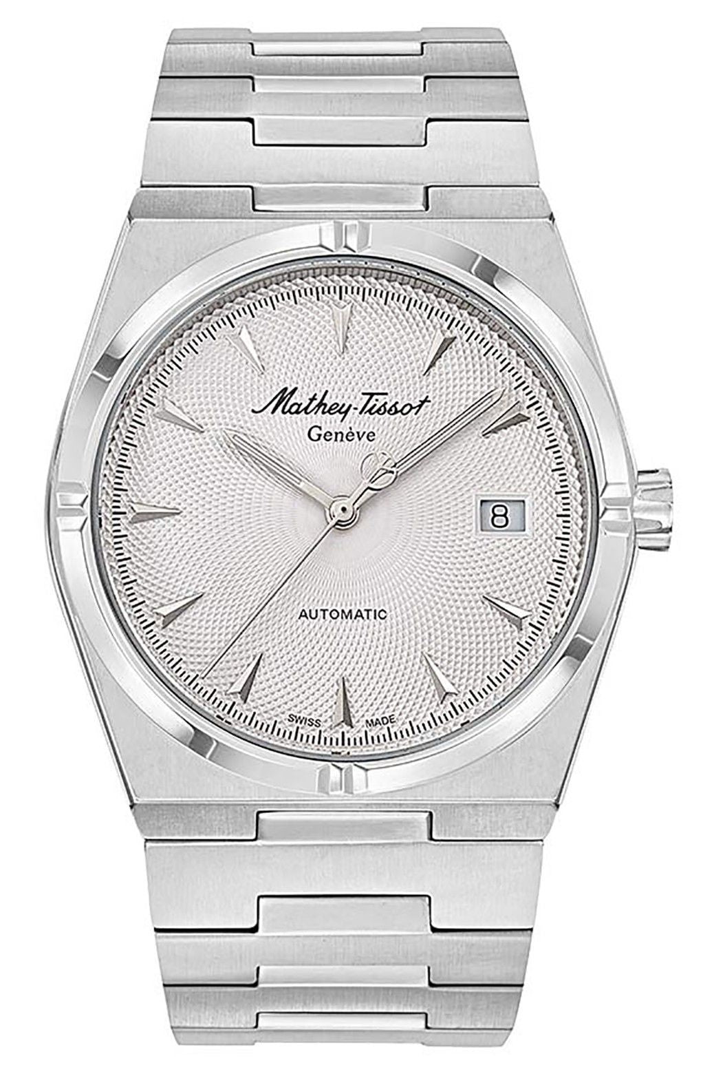 Mathey-Tissot Zeus Stainless Steel Silver Dial Automatic H118ATAI Men's Watch