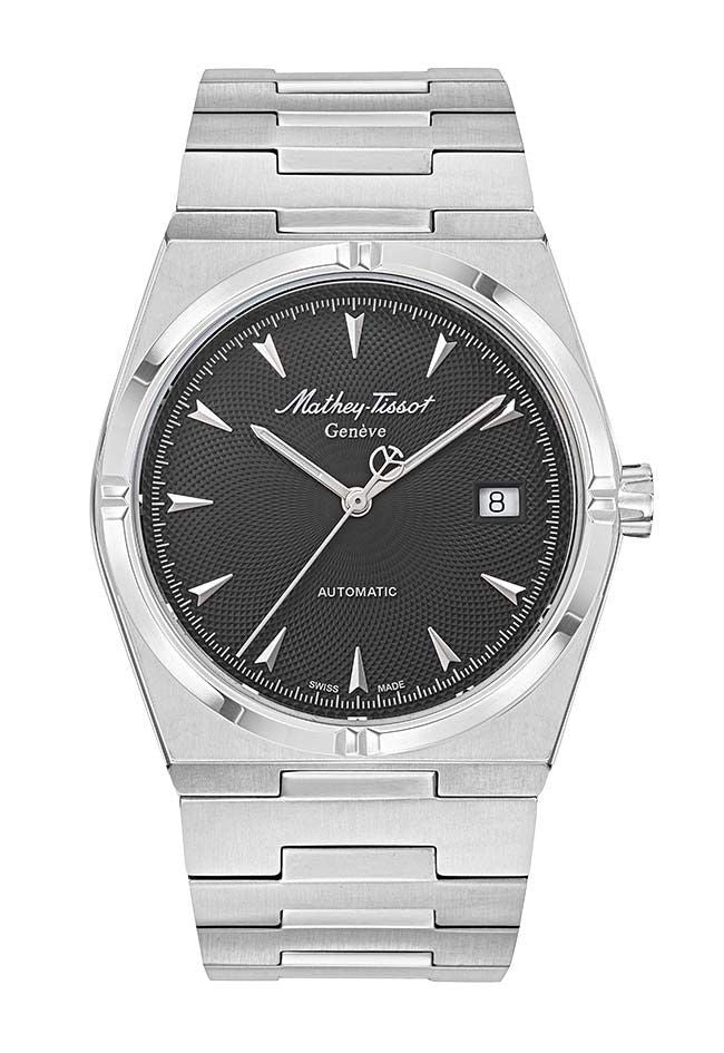 Mathey-Tissot Zeus Stainless Steel Black Dial Automatic H118ATAN Men's Watch