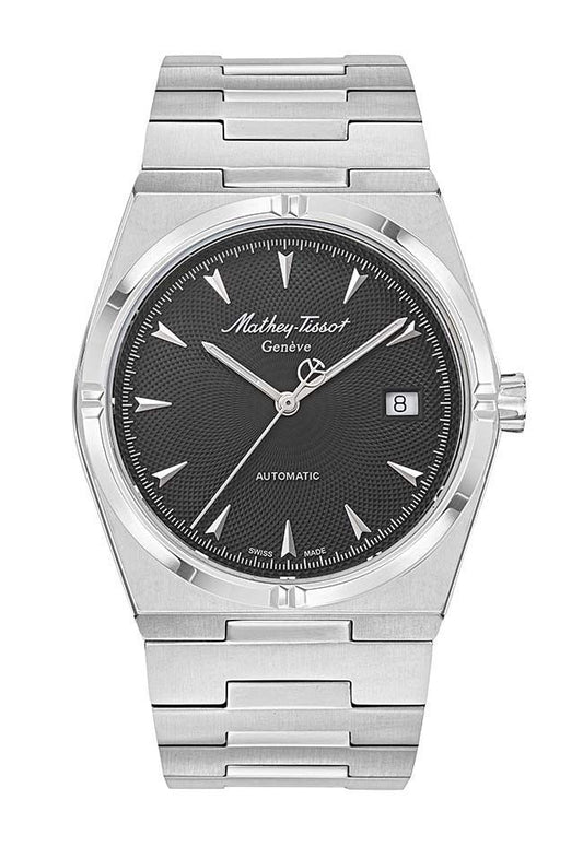 Mathey-Tissot Zeus Stainless Steel Black Dial Automatic H118ATAN Men's Watch
