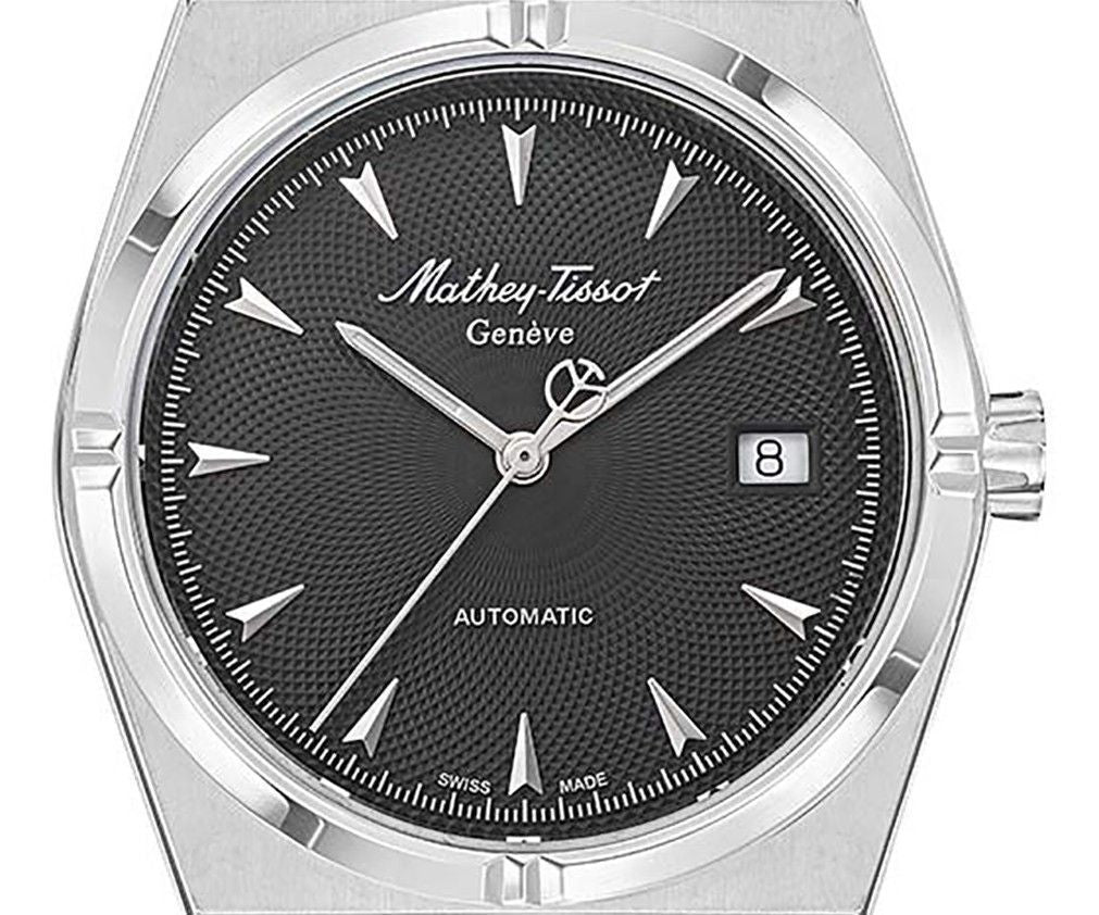 Mathey-Tissot Zeus Stainless Steel Black Dial Automatic H118ATAN Men's Watch