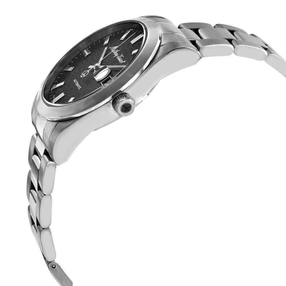 Mathey-Tissot Mathy I Stainless Steel Black Dial Automatic H1450ATAN Men's Watch