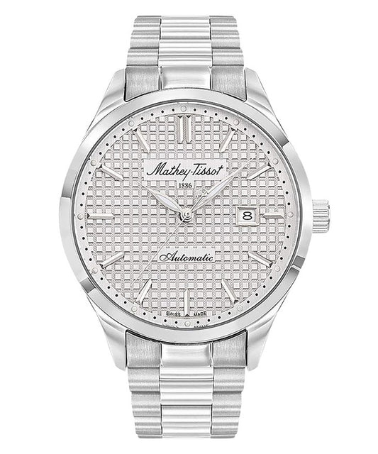 Mathey-Tissot Urban Stainless Steel Silver Dial Automatic H411ATAS Men's Watch