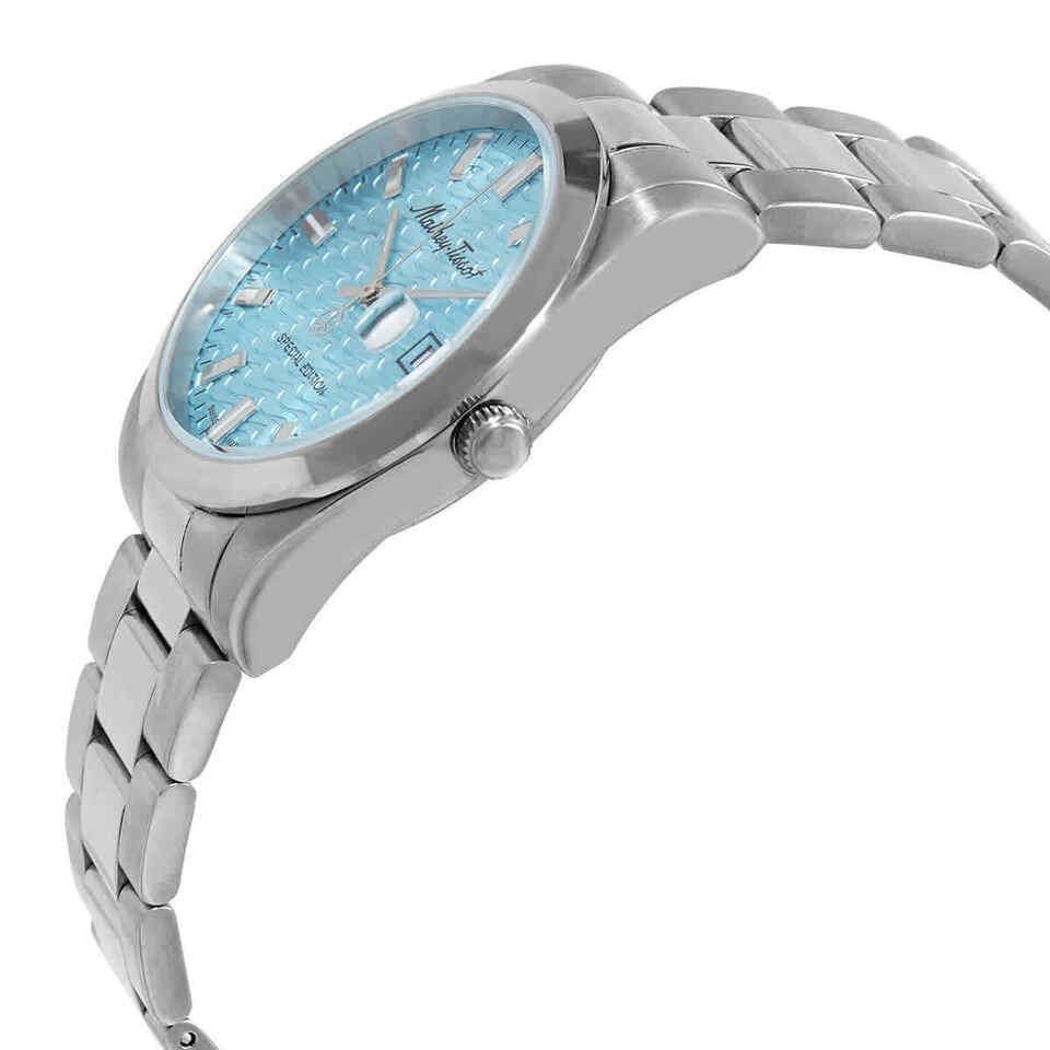 Mathey-Tissot Mathy I Stainless Steel Blue Dial Quartz H450SE Men's Watch