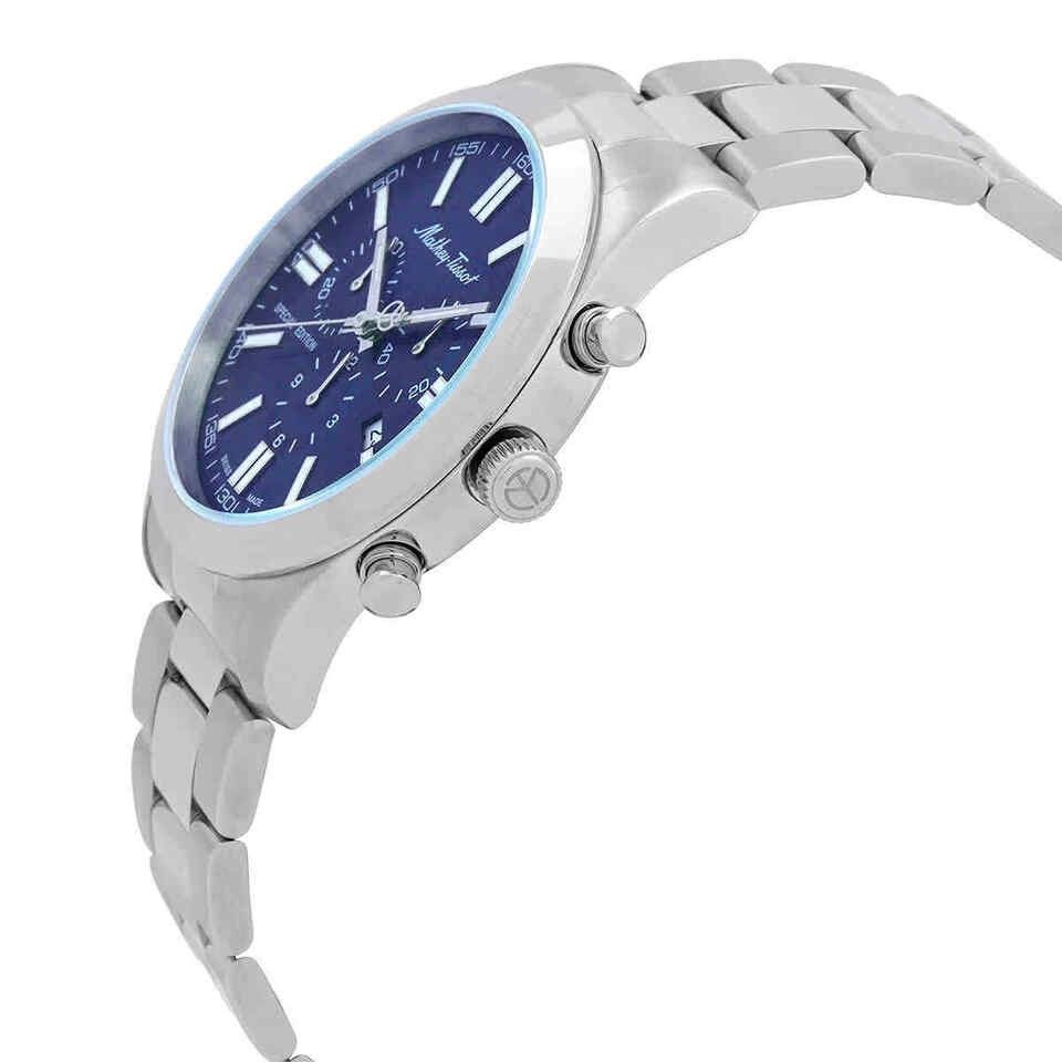 Mathey-Tissot Mathy I Jumbo Special Edition Chronograph Blue Dial Quartz H455CHABU Men's Watch
