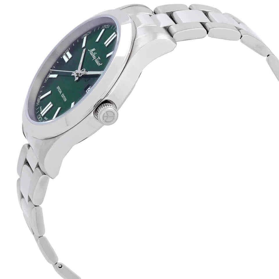 Mathey-Tissot Mathy I Jumbo Special Edition Stainless Steel Green Dial Quartz H455VE Men's Watch