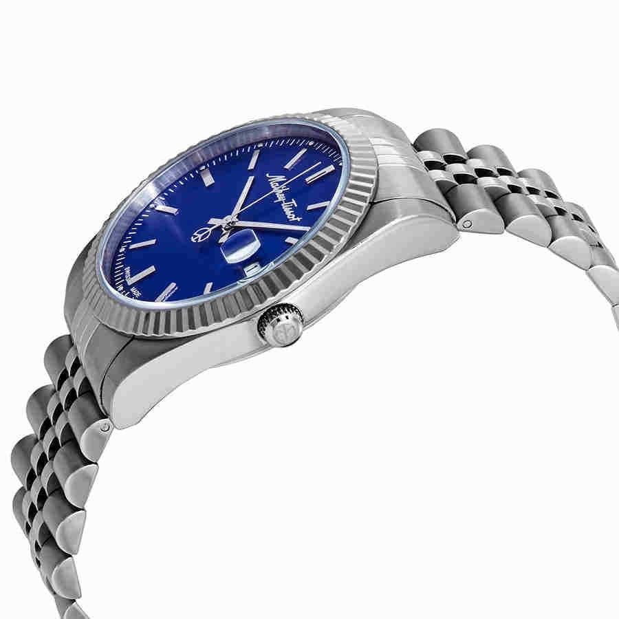 Mathey-Tissot Mathy III Stainless Steel Blue Dial Quartz H810ABU Men's Watch